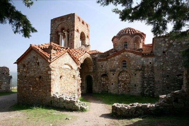 Mystras - Church of St. Sophia